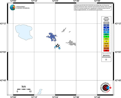 Mappa MCS - territori località
