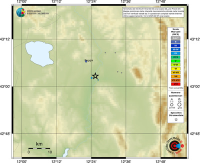 Mappa MCS - località