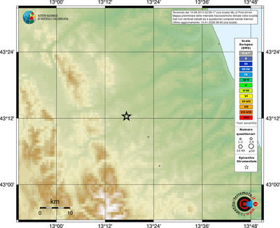 Mappa EMS - località