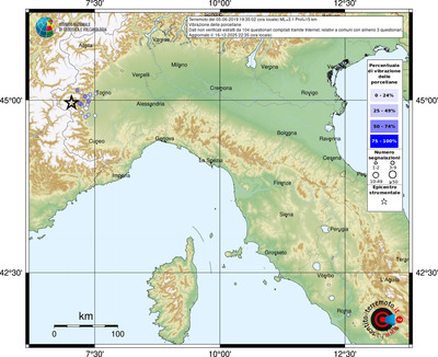 Mappa comuni con almeno 3 questionari