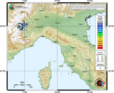 Mappa EMS - località