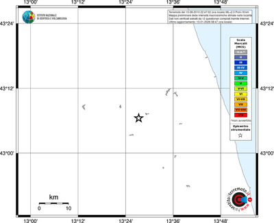 Mappa MCS - territori località
