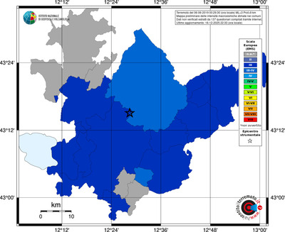 Mappa EMS - territori comuni