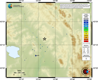 Mappa EMS - località