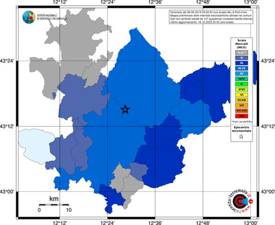 Mappa MCS - territori comuni