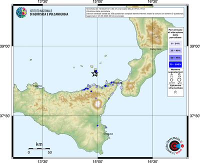 Mappa comuni con almeno 3 questionari