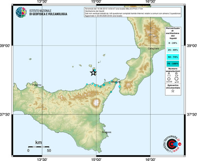 Mappa comuni con almeno 3 questionari