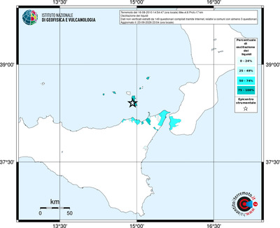 Mappa territorio comunale con almeno 3 questionari