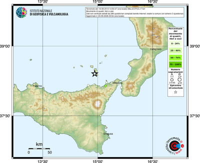 Mappa comuni con almeno 3 questionari