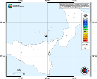 Mappa EMS - territori località
