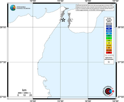 Mappa EMS - territori località