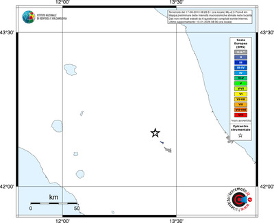Mappa EMS - territori località