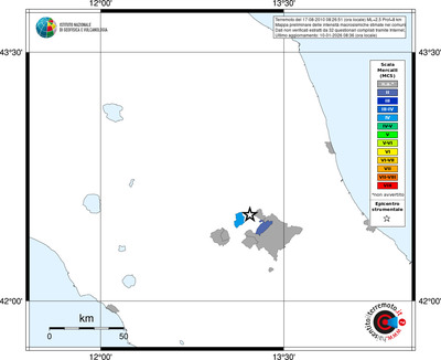 Mappa MCS - territori comuni