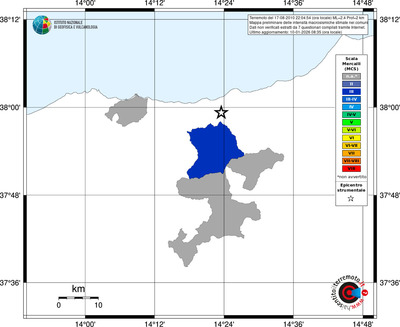 Mappa MCS - territori comuni