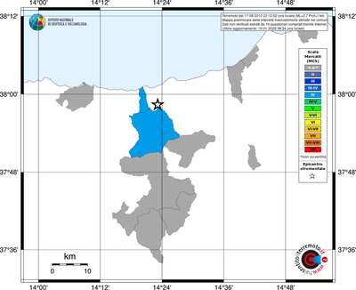 Mappa MCS - territori comuni