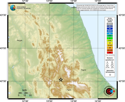 Mappa EMS - località