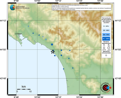 Mappa comuni con almeno 3 questionari