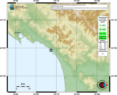 Mappa comuni con almeno 3 questionari