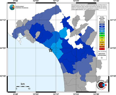 Mappa MCS - territori comuni