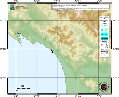 Mappa comuni con almeno 3 questionari