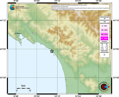 Mappa comuni con almeno 3 questionari
