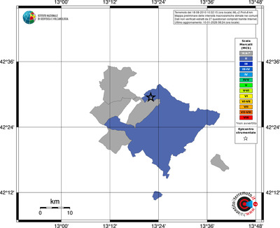 Mappa MCS - territori comuni