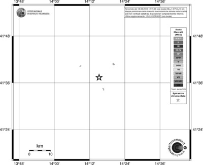 Mappa MCS - territori località