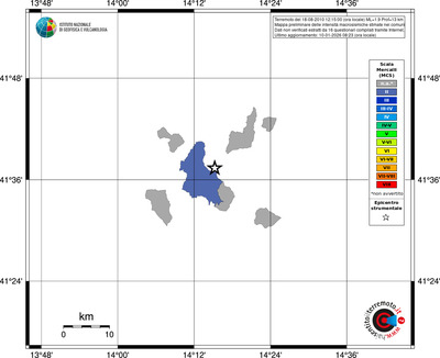 Mappa MCS - territori comuni
