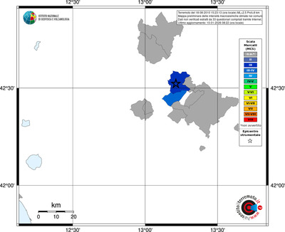 Mappa MCS - territori comuni