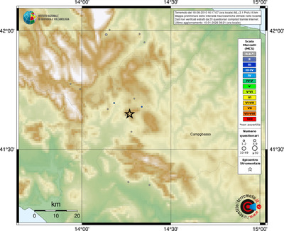 Mappa MCS - località