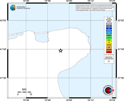 Mappa EMS - territori località
