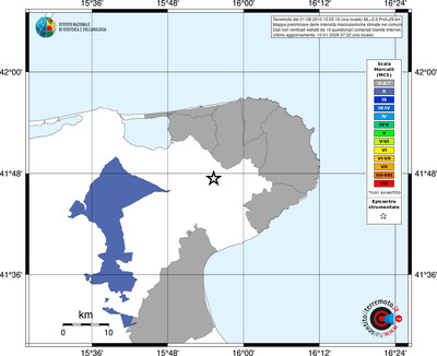 Mappa MCS - territori comuni