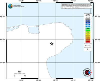 Mappa MCS - territori località