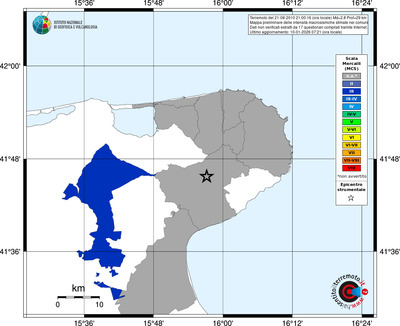 Mappa MCS - territori comuni