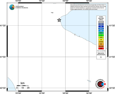 Mappa MCS - territori località