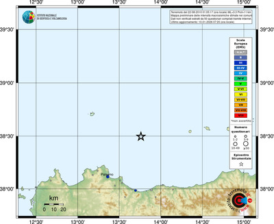 Mappa EMS - comuni