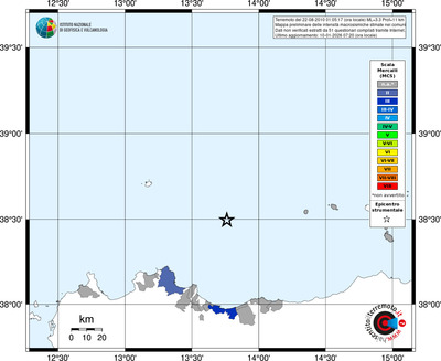 Mappa MCS - territori comuni