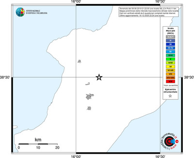 Mappa MCS - territori località