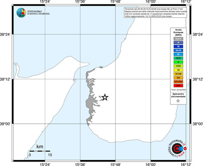 Mappa EMS - territori località