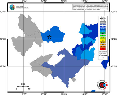 Mappa MCS - territori comuni