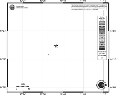 Mappa MCS - territori località