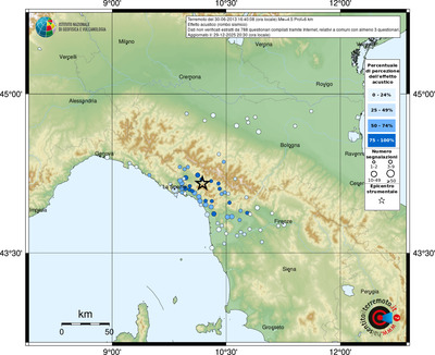 Mappa comuni con almeno 3 questionari