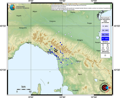 Mappa comuni con almeno 3 questionari