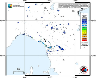 Mappa MCS - territori località