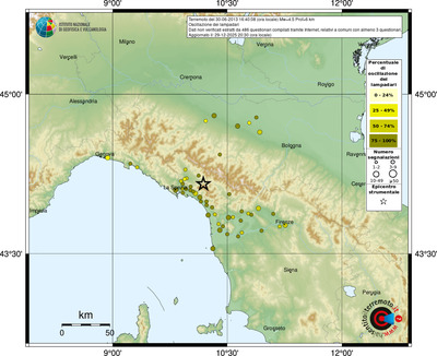 Mappa comuni con almeno 3 questionari