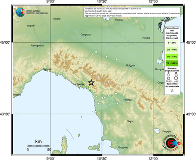 Mappa comuni con almeno 3 questionari