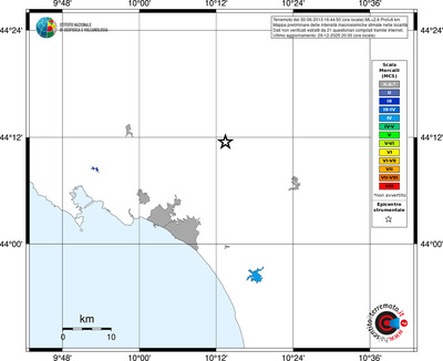 Mappa MCS - territori località