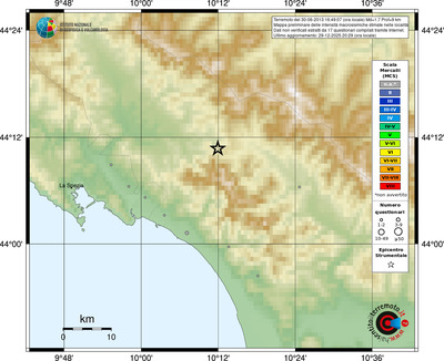 Mappa MCS - località