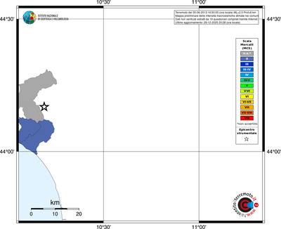 Mappa MCS - territori comuni