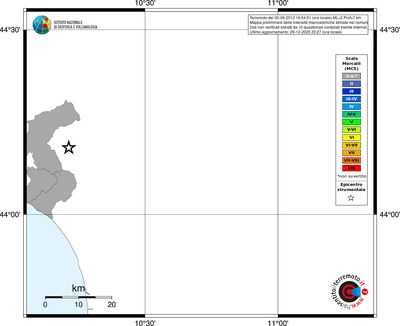 Mappa MCS - territori comuni
